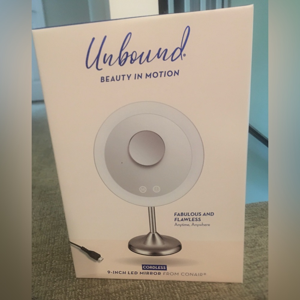Conair Unbound Cordless LED Lighted Mirror
